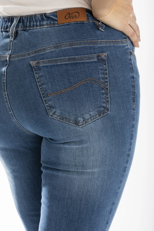 Jeans coupe bootcut stone brossé