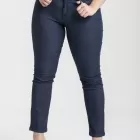 Jeans regular stretch twill de couleur