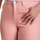 Jeans de couleur taille haute stretch