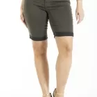 Bermuda stretch avec ceinture élastiquée OBB4